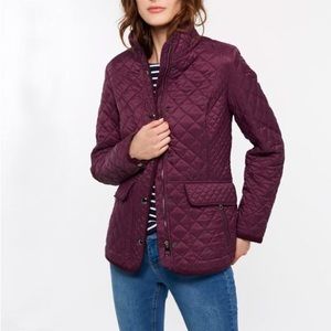 Joules Newdale Quilted Field Jacket (Black, US 6)